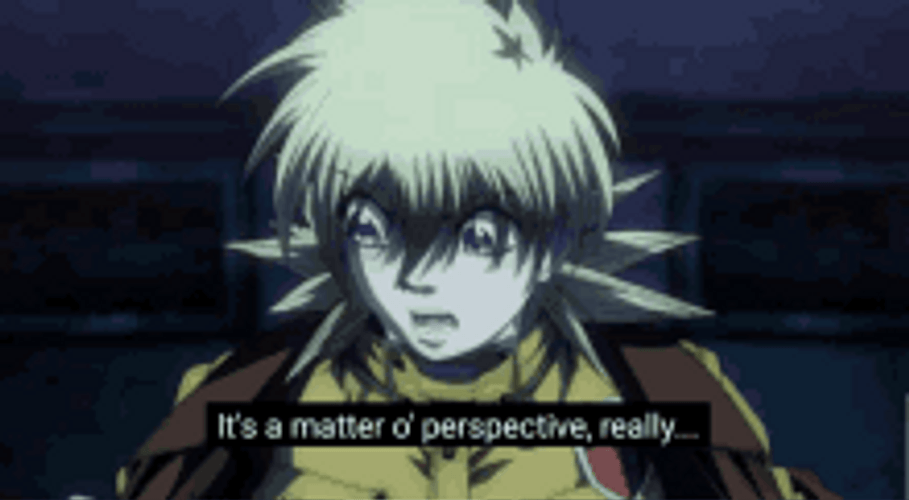Hellsing Anime Seras Victoria Talking Perspective GIF