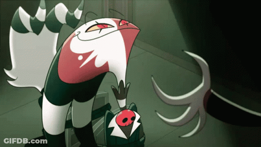 Helluva Boss Blitzo Tongue Out GIF
