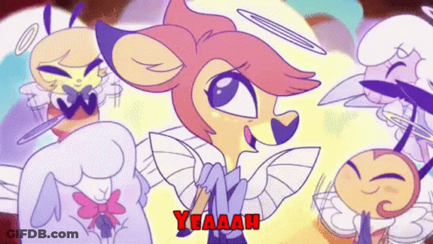 Helluva Boss Cute Deerie Animation GIF
