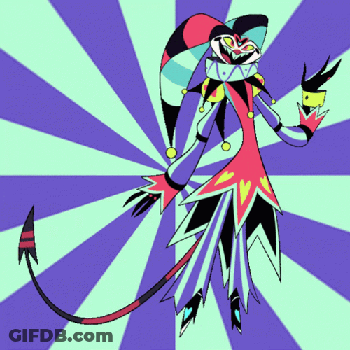 Helluva Boss Fizzarolli Happy Post GIF