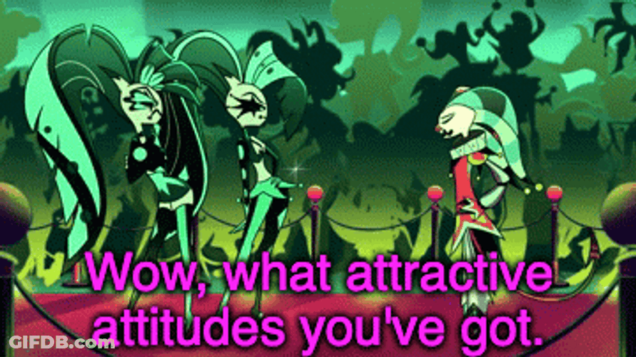Helluva Boss Fizzarolli Passive Aggressive Attitudes GIF