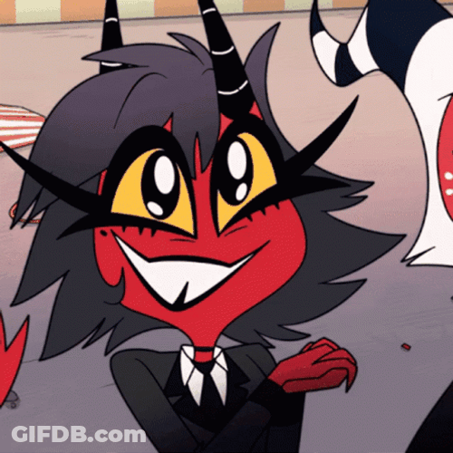 Helluva Boss Millie Big Eyes Yes GIF
