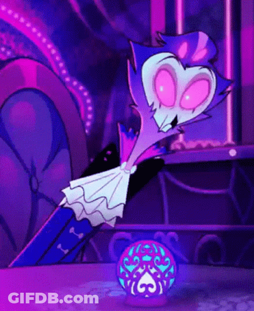 Helluva Boss Stolas Shocked Amazingly GIF