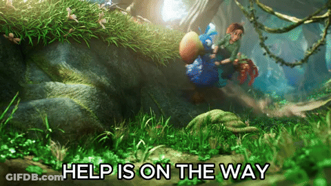 Help Is On The Way GIF