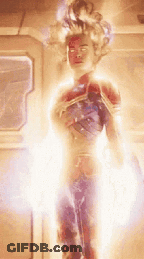 Help Is On The Way Dear Captain Marvel GIF