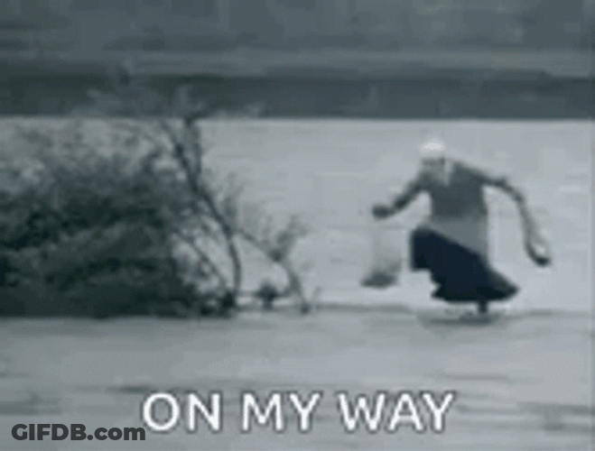 Help Is On The Way Dear In Floods GIF