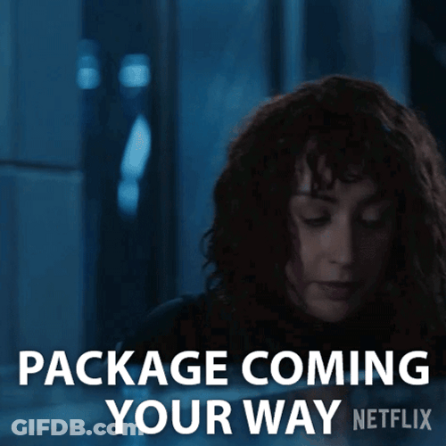 Help Is On The Way Dear Package GIF