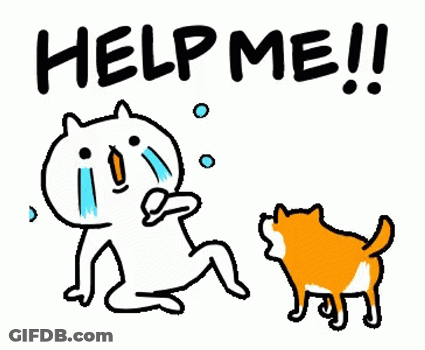 Help Me Dog Bark GIF