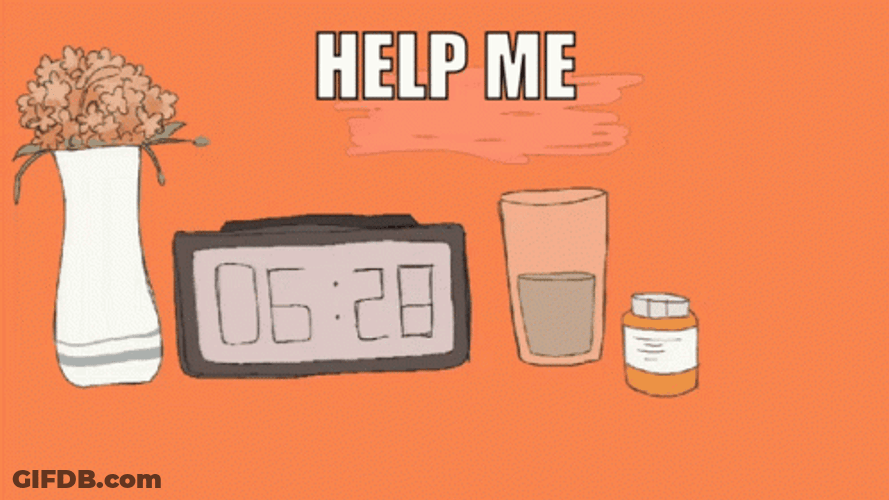 Help Me Falling Slime Cartoon GIF