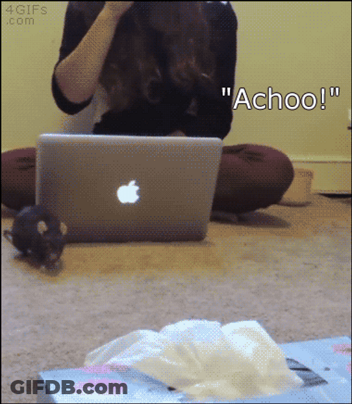 Helpful Mouse Getting A Tissue GIF