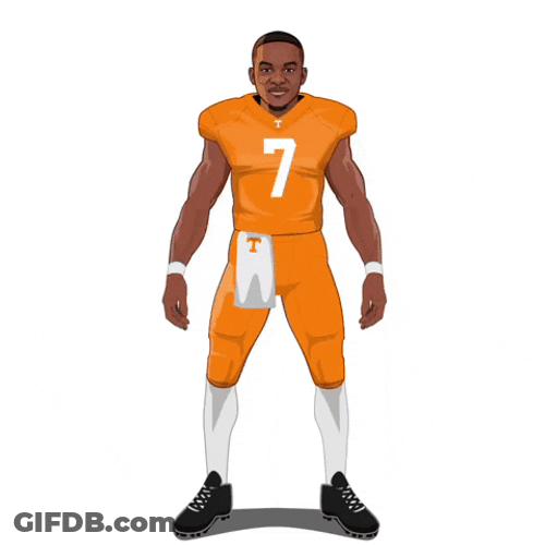 Hendon Hooker Rocky Top Player Animated Version GIF
