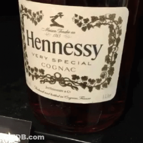 Hennessy Very Special Cognac White Label GIF