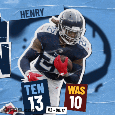 Henry Running With Football GIF