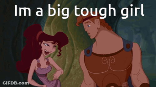 Hercules And Megara GIF