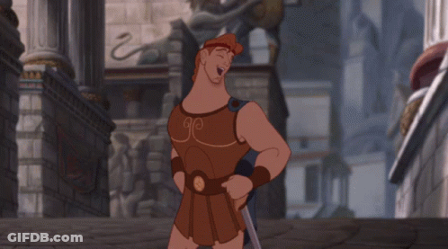Hercules From Disney Smiling GIF