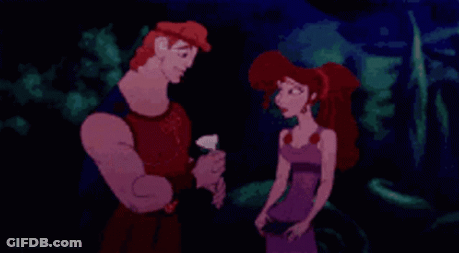 Hercules Hercules Aladdin Kiss Gala GIF