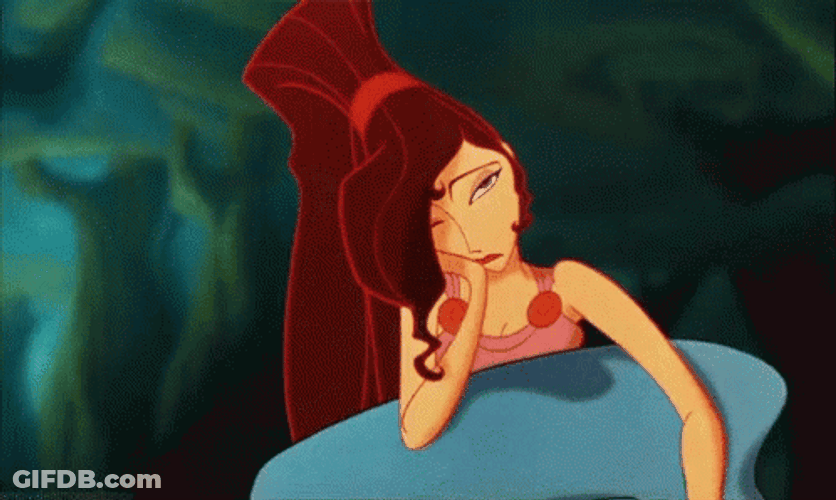Hercules Hercules Megara Bored GIF