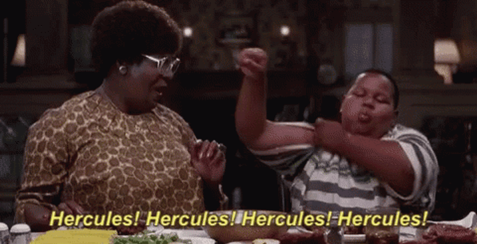 Hercules Hercules Nutty Professor Dinner GIF