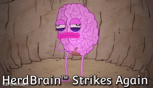 Herd Brain Strikes Again GIF