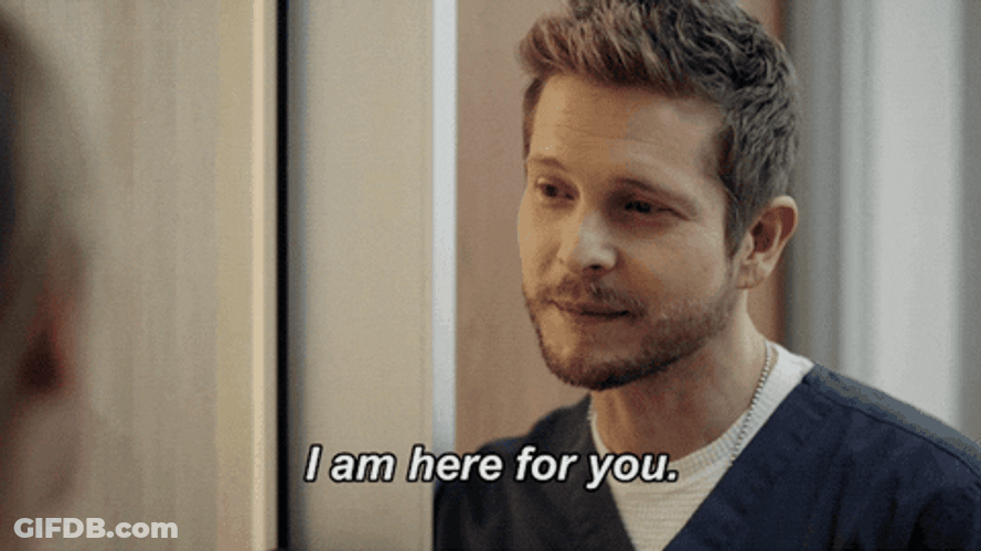 Here For You Matt Czuchry The Resident GIF