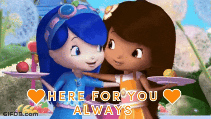 Here For You Strawberry Shortcake Berry Bitty Adventures GIF