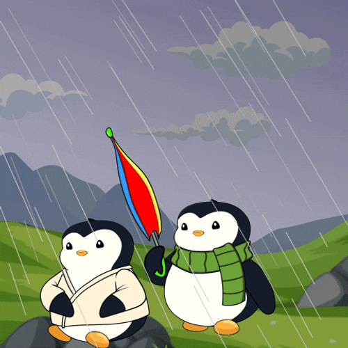 Here For You Sweet Pudgy Penguins GIF
