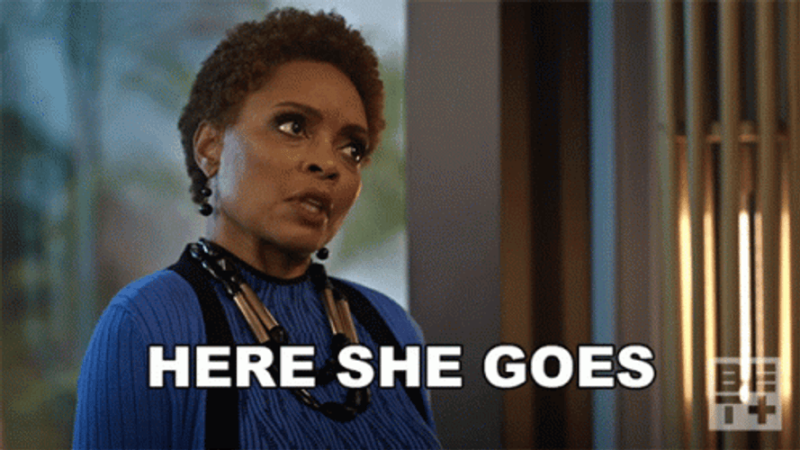 Here Goes Shes Back GIF