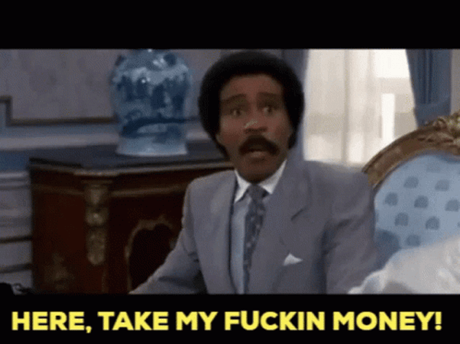 Here Pay That Man His Money GIF