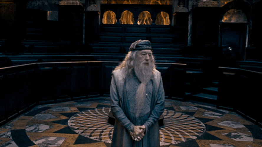 Here We Go Again Dumbledore GIF