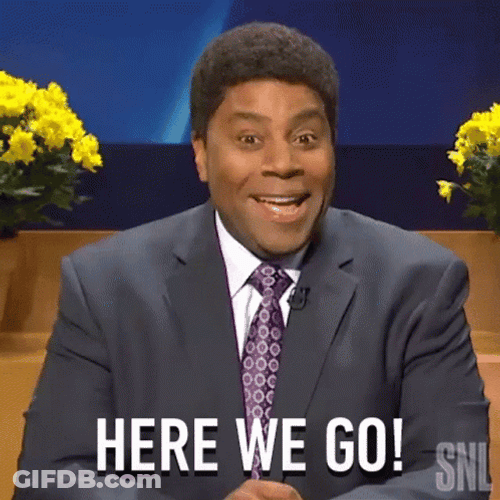 Here We Go Again Reporter GIF