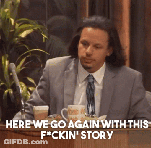 Here We Go Again Worried GIF