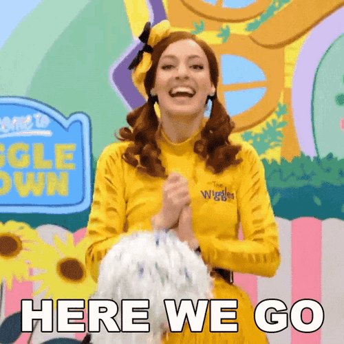 Here We Go Emma Wiggle GIF