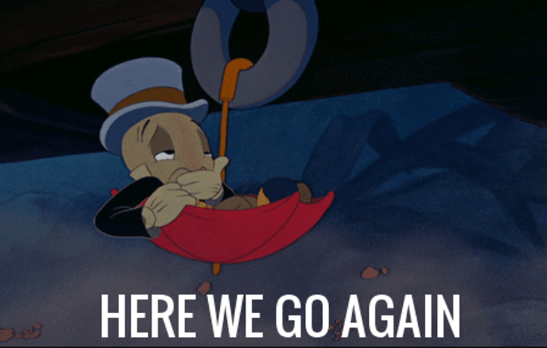 Here We Go Jiminy Cricket GIF