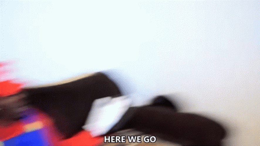 Here We Go Mario Cosplay GIF
