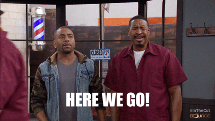 Here We Go We're Done GIF