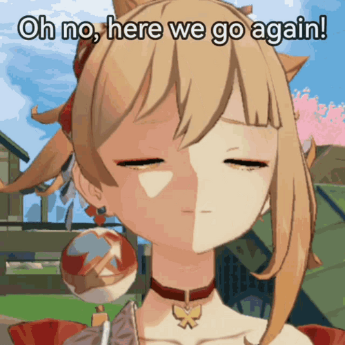 Here We Go Yoimiya Genshin GIF
