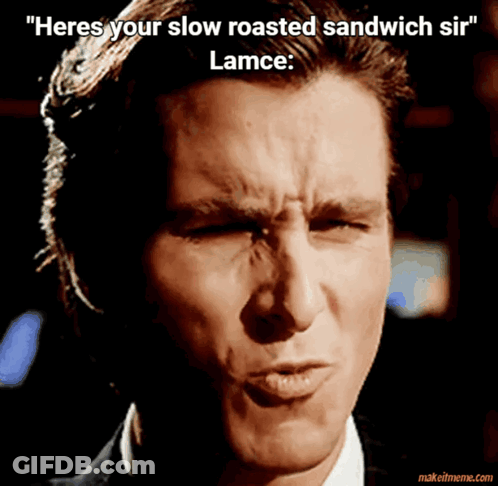 Heres Your Slow Roasted Sandwich Sir GIF