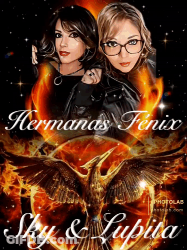 Hermanas Fenix Sky & Lupita Two Women Standing GIF
