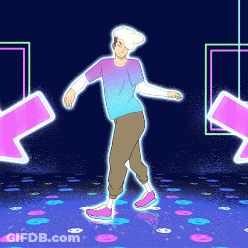 Hermes Just Dance Moves GIF