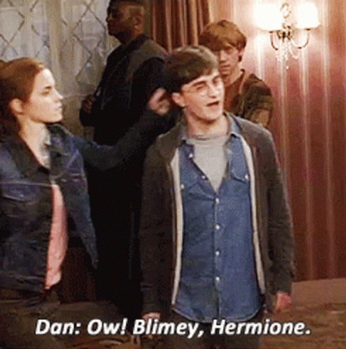 Hermione Granger Oh Blimey GIF