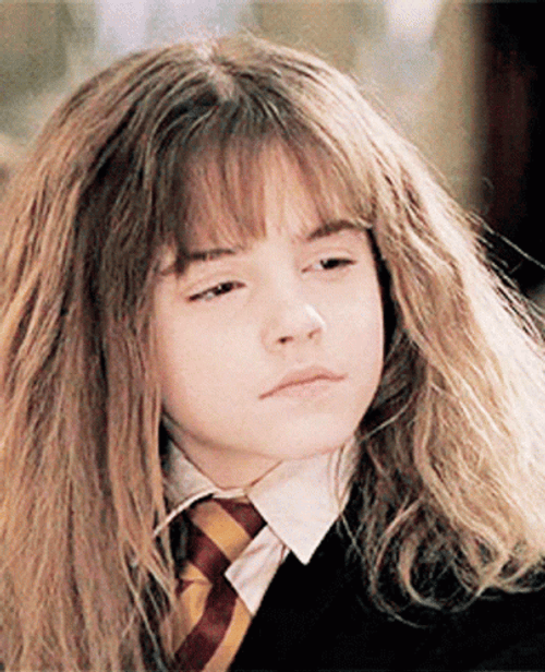 Hermione Granger Shook GIF