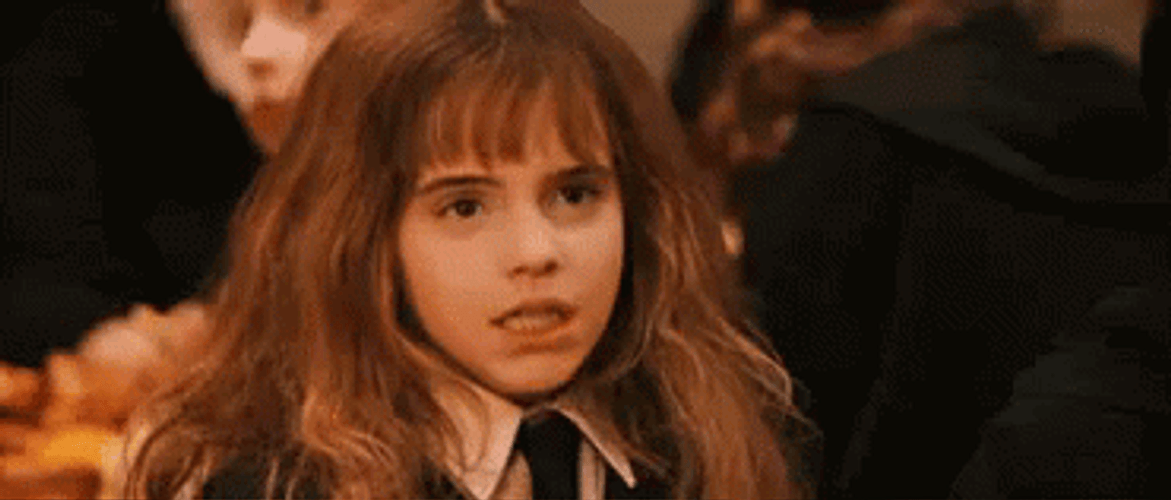 Hermione Granger Ugh Reaction GIF
