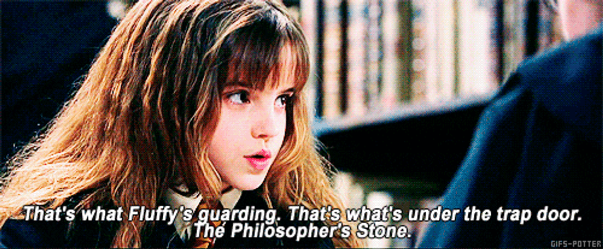 Hermione In Philosopher's Stone GIF