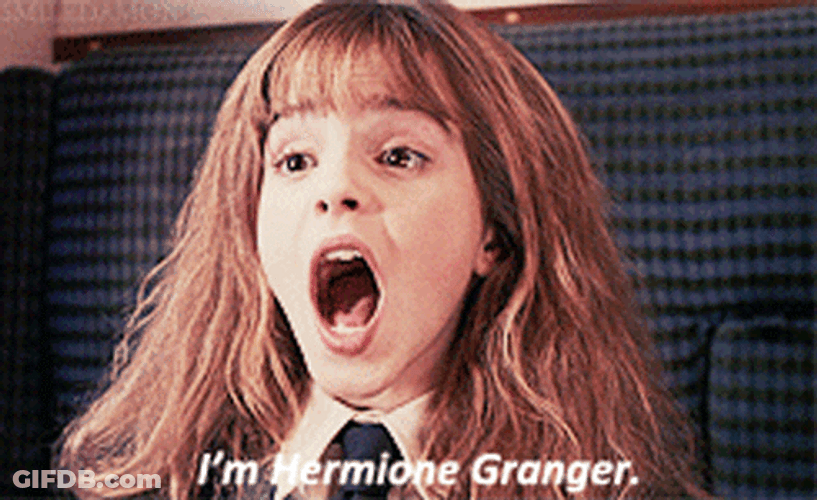 Hermione Introducing Herself GIF