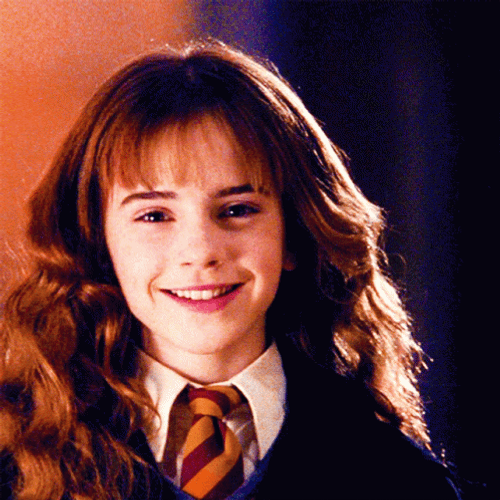 Hermione Smiling At Camera GIF