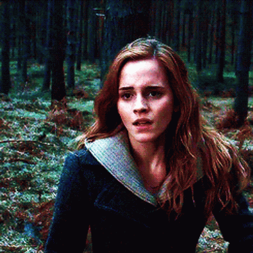 Hermione Uses Her Magic Wand GIF