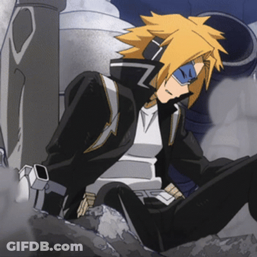 Hero Academia Denki Pain GIF