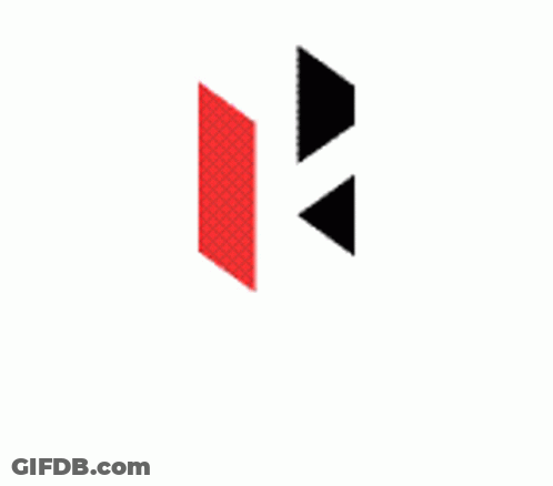 Hero Logo With Triangle GIF