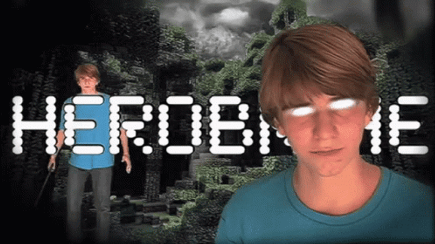 Herobrine Review Rap Battle Video GIF