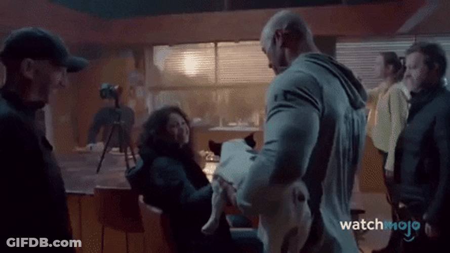 Hester Shaw Petting Puppy GIF